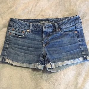 American eagle jean shorts